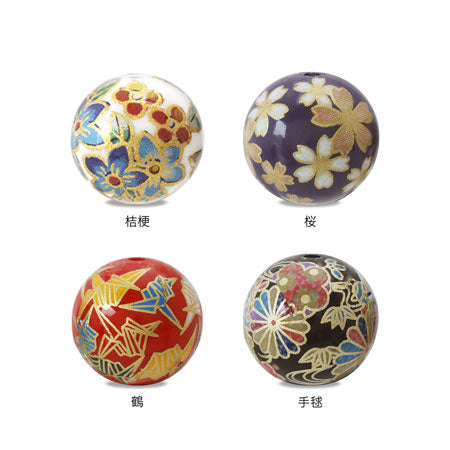 Transfer beads crane red