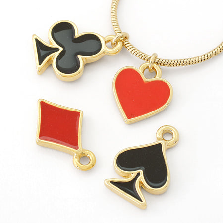 Charm Trump Spades: Black/G