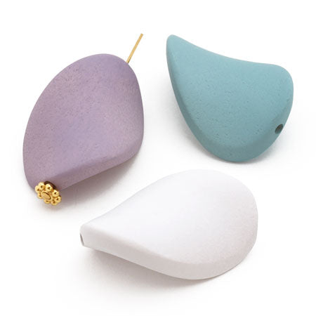 ウッドパーツ ツイストオーバル チョークホワイト【アウトレット】