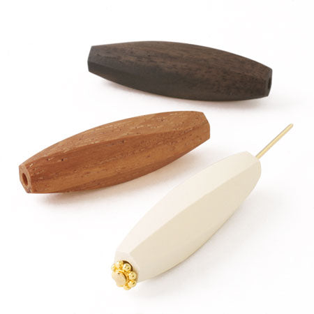 ウッドパーツ ナツメ6面 タイガーカマゴンウッド【アウトレット】