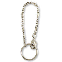 Bag charm No.3 Rhodium color/nickel