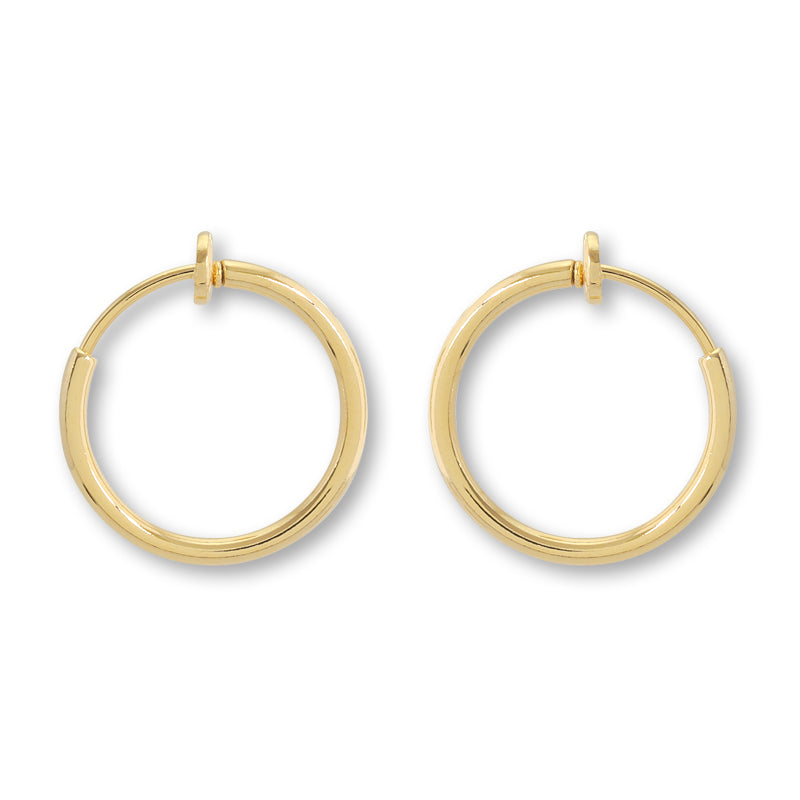 earring hoop gold
