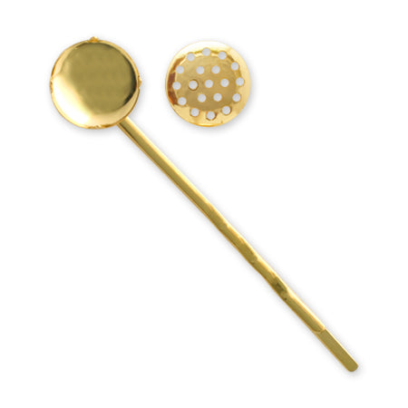 Hair fittings shower hairpin gold