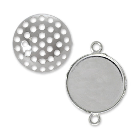 Rhodium color with pendant Shower 2