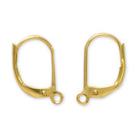 Earrings French hook gold
