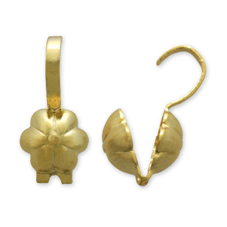 Deformed ball tip flower gold