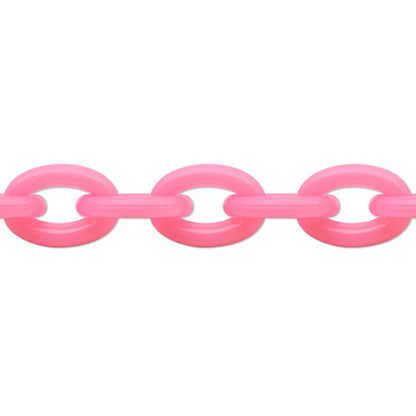 Plastic chain K-2 pink