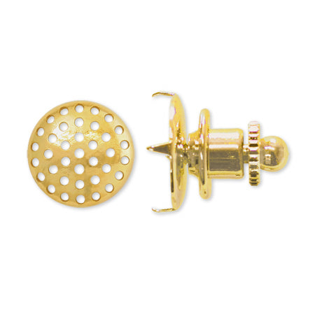Shower tack pin gold