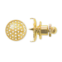 Shower tack pin gold