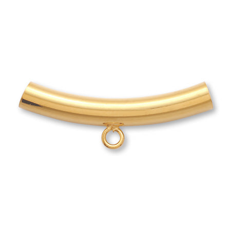 Bent pipe with ring gold