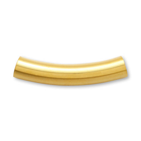 curved pipe gold