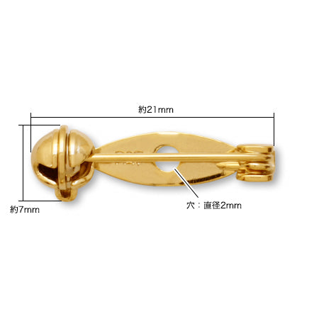 Rotating Pin No. 52 Gold