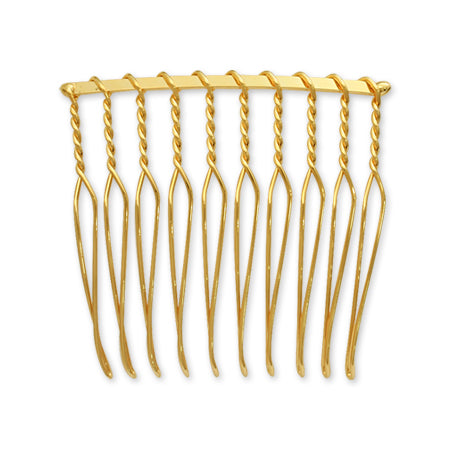 Hair comb comb 10 mountain gold