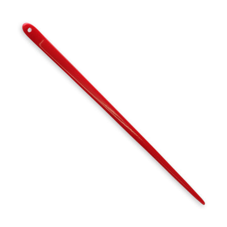 Hair fittings acrylic hairpin 1 hole red
