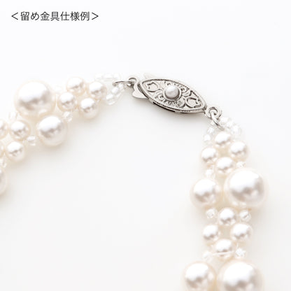 [KIWA BRIDAL] Kbpn-1 Noble Pearl Necklace