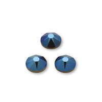 Kiwa Crystal #2058/#2088 Crystal Metallic Blue/F