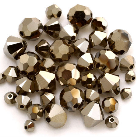 Crystal quartz 5328 crystal metallic gold ×