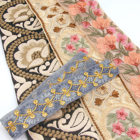 New! Indian embroidery ribbon  JR HAKATA CITY/AMU PLAZA HAKATA official  site