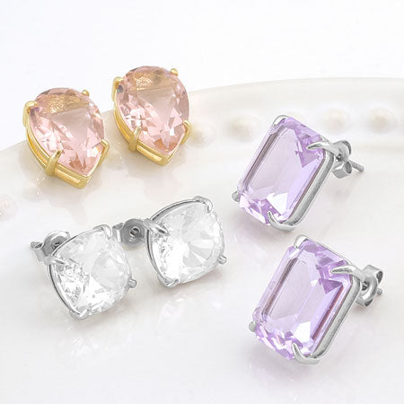 ポストピアス 石座付 シズク #4320 14×10mm ロジウムカラー – 貴 ポストピアス 石座付 シズク #4320 14×10mm ロジウムカラー – 貴