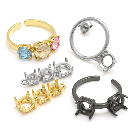 石座チャーム ＃1088 SS19/24/29用 ゴールド – 貴和製作所オンラインストア