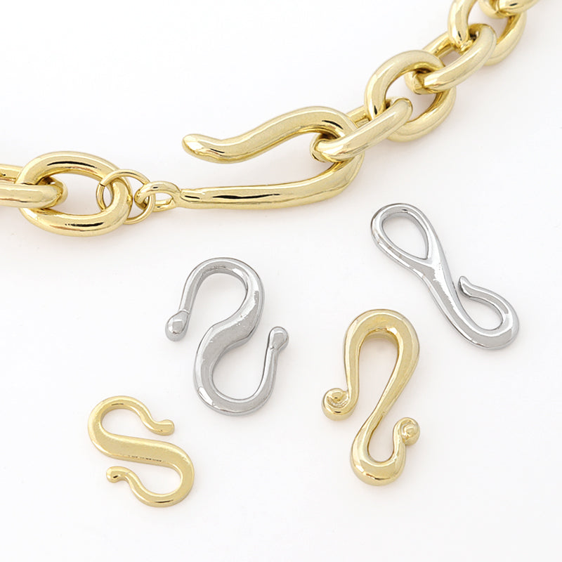 Design clasp hook No.1 gold