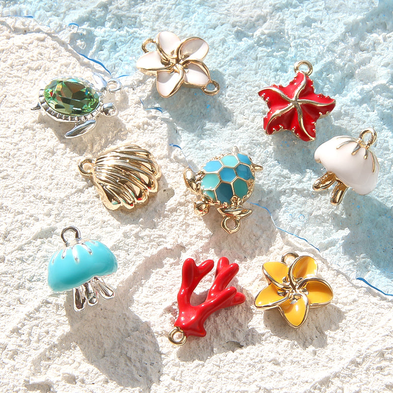 チャーム プルメリア 2カン ホワイト/G – 貴和製作所オンラインストア