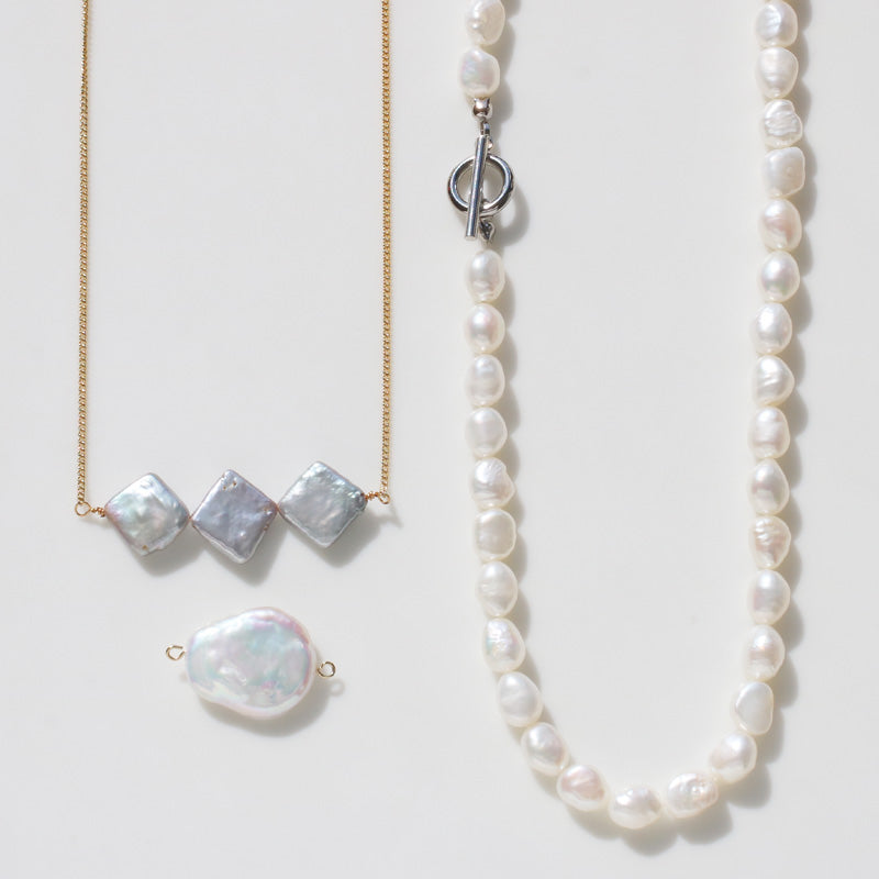 Freshwater Pearl Drop White