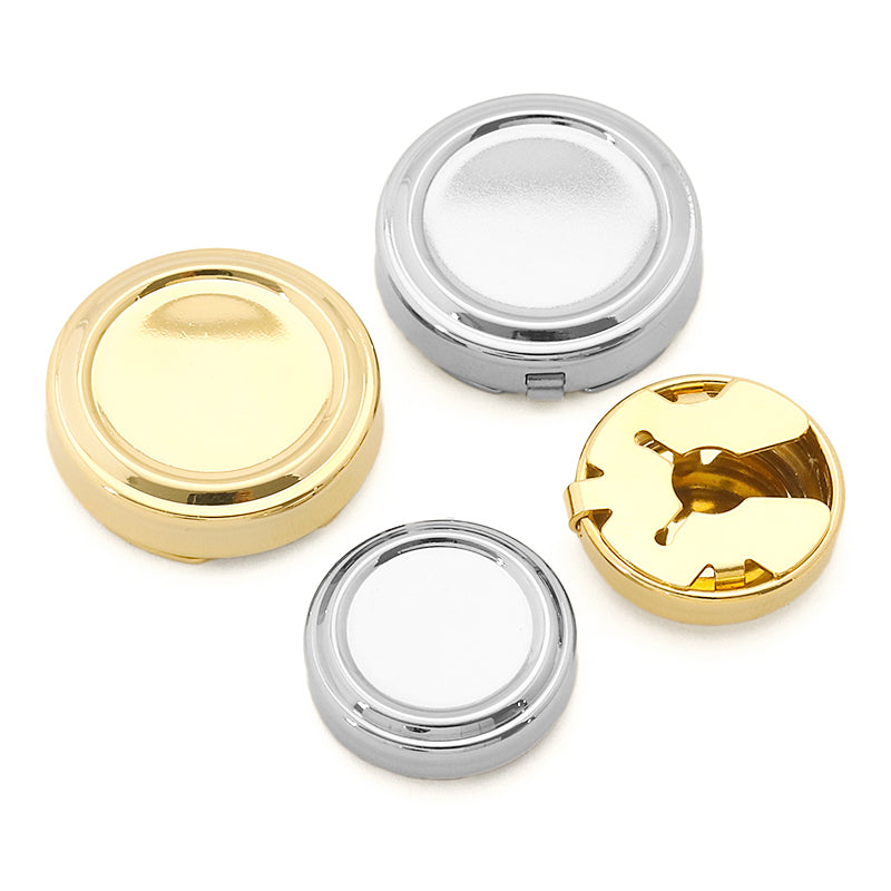 There is a button cover related gold