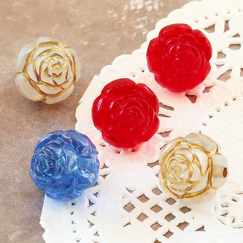 Acrylic Made in Germany Round Rose Navy