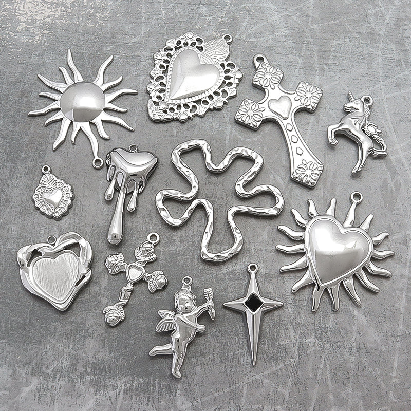 Stainless charm sun fabric