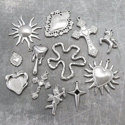 Stainless charm sun fabric
