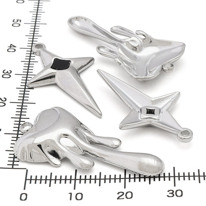 Stainless Steel Charm Sparkle 1 Fabric