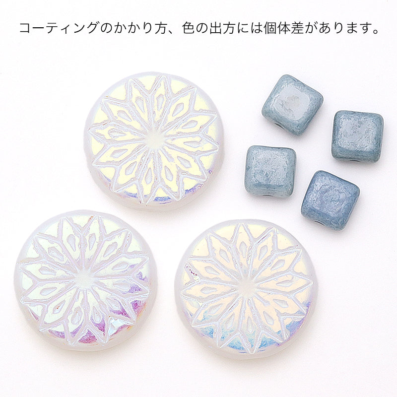 チェコ ラウンドアストラル　ホワイトアラバスター/G