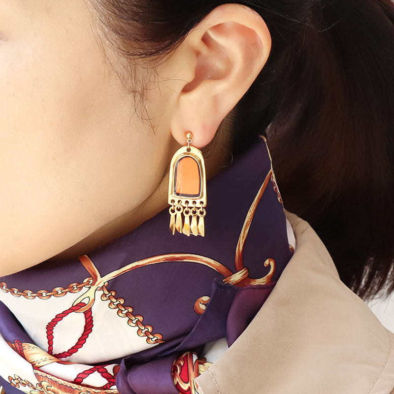 ギリシャチャーム ニュアンストライアングル　ゴールド