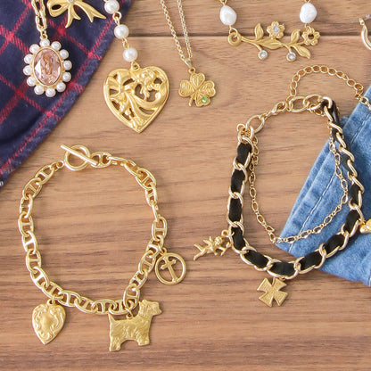 アメリカ チャーム ハート1　生地