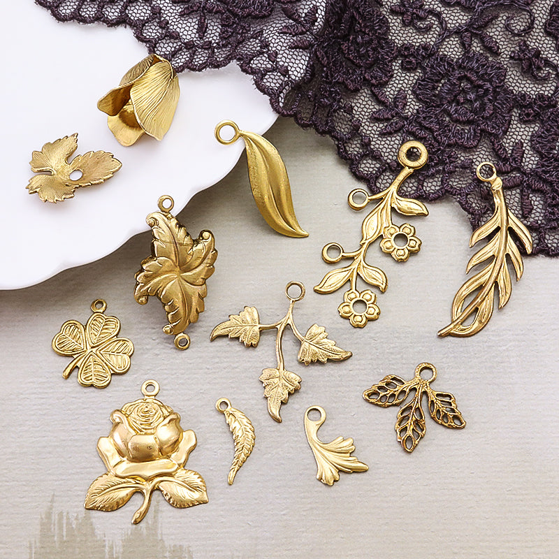 アメリカ チャーム リーフ6　生地