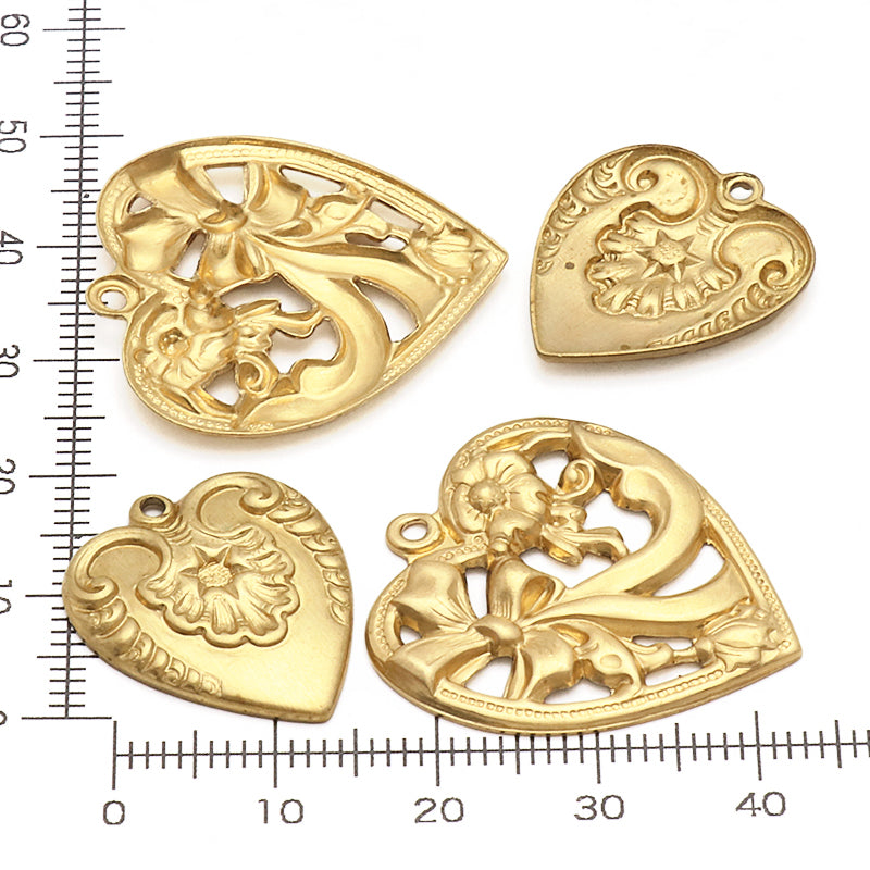 アメリカ チャーム ハート3　生地