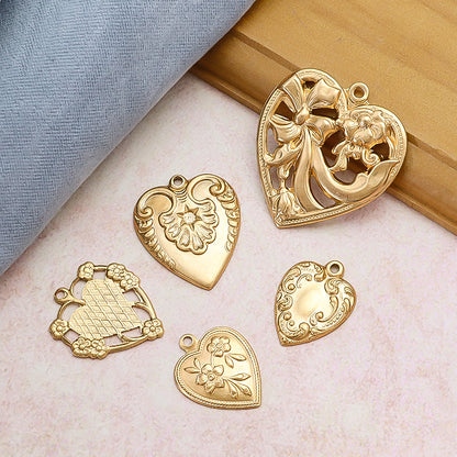 アメリカ チャーム ハート1　生地