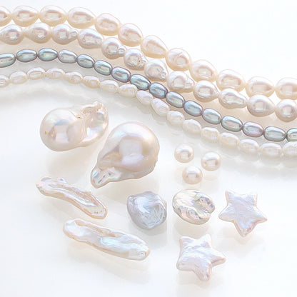 淡水パール ライス　ライトグレー