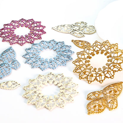 Italian filigree parts Botanica Lt. Blue