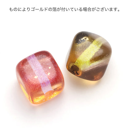 チェコ キューブ　フューシャオレンジ