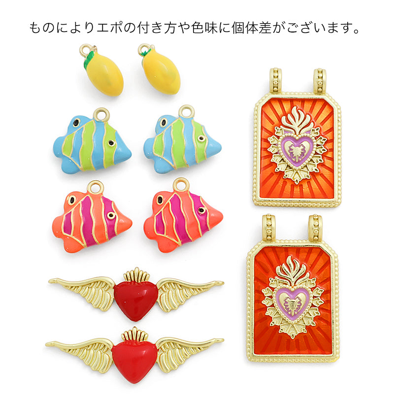 ♢にじなこ♢訳あり♢K18 オパール＆クンツァイト セットチャーム スペインチャーム トロピカルフィッシュ ブルーマルチ/MG – 貴和製作所