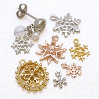 Domestic Cast Charm Snow No. 4 Pink Gold