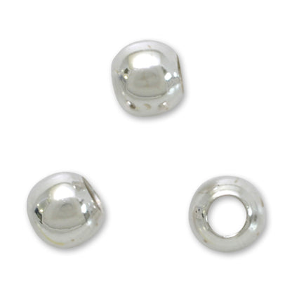 Silver beads round ball SV925