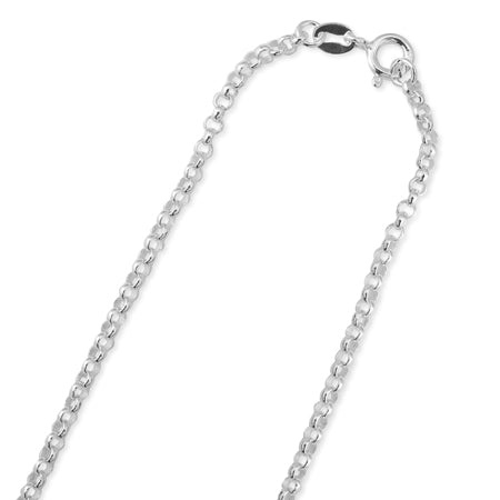 Chain necklace 26BK244 SV925