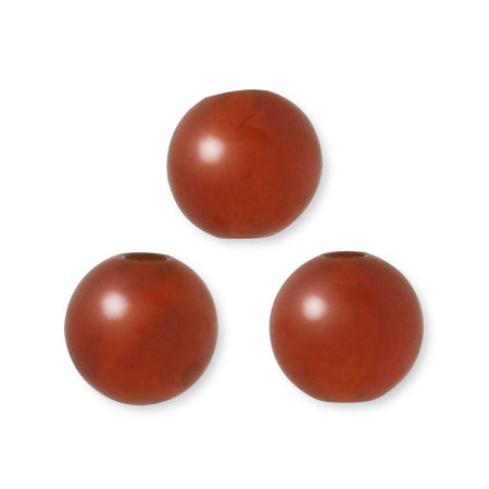 Natural stone round carnelian (dyed)