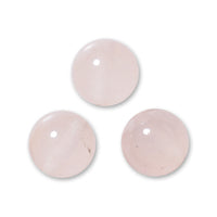 Natural stone round rose quartz (natural)