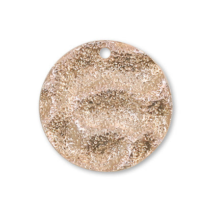 Star dust round emboss pink gold [Outlet]