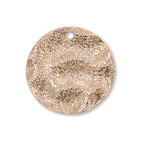 Star dust round emboss pink gold [Outlet]