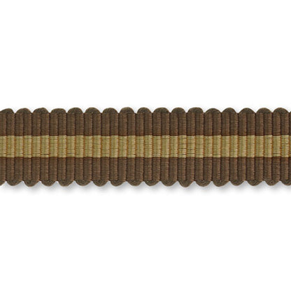 Striped Grosgrain SIC-1119 11 Brown/Gold